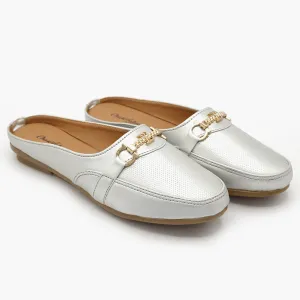 Women's Loafer - Silver