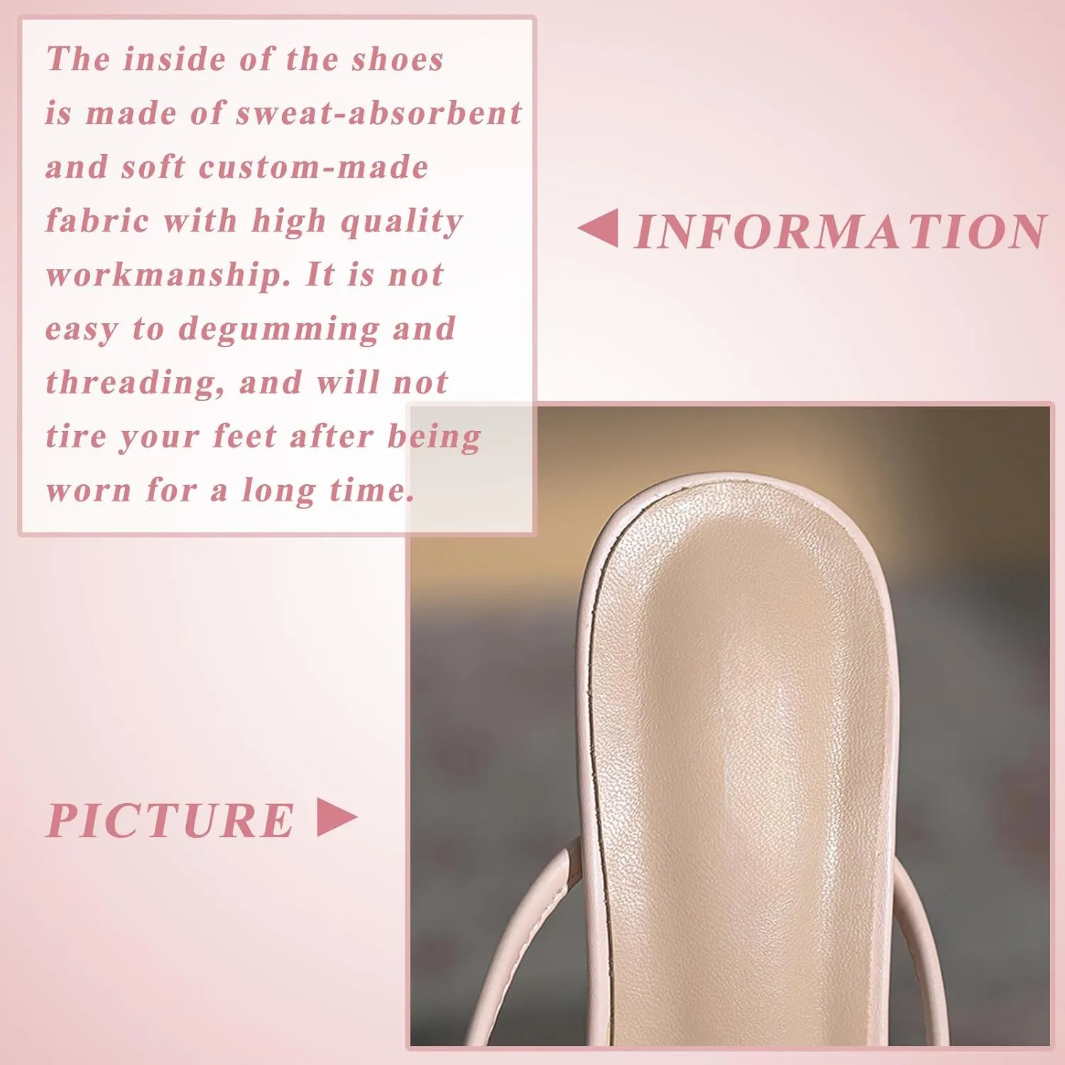 Women's Silk Flower Toe Loop Strappy Kitten Heel Slide Sandals Sexy Open Square Toe Slip On Lightweight Medium Heel Flip Flops for Party Daily Dating
