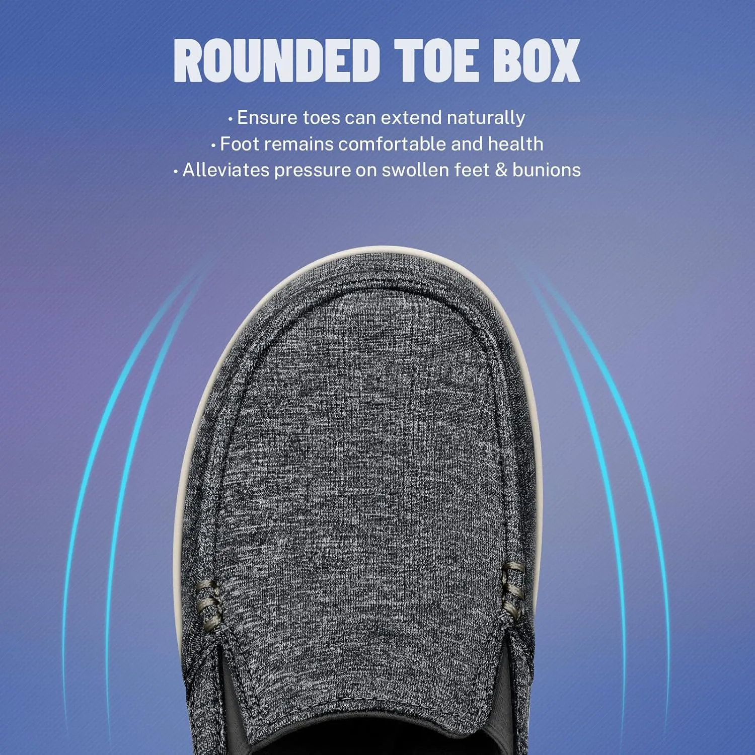 Womens Slip On Shoes - Casual Boat Loafer Shoes for Women with Arch Support - Orthopedic Walking Sneakers for Plantar Fasciitis