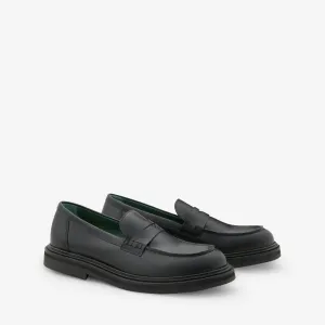 Women's Vinnee Penny Loafer Black Polido Leather