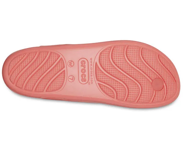 W's Crocs Splash Shine Flip  - Neon Watermelon