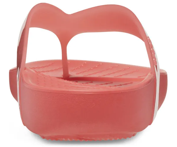 W's Crocs Splash Shine Flip  - Neon Watermelon