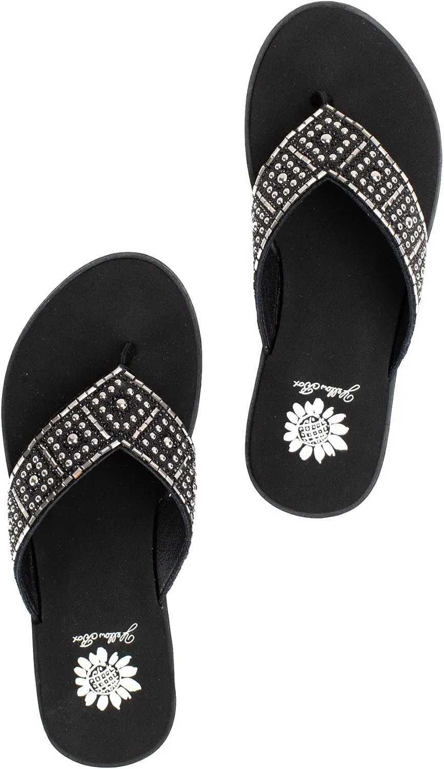 Yellow Box Women's Delana Flip Flop Sandal