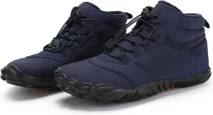 Zeberfi Men Women Warm Lined Snow Boots Winter Trekking Anti-Slip Waterproof Backpacking Boots for Unisex Casual Lightweight Outdoor Hiking Ankle Boot