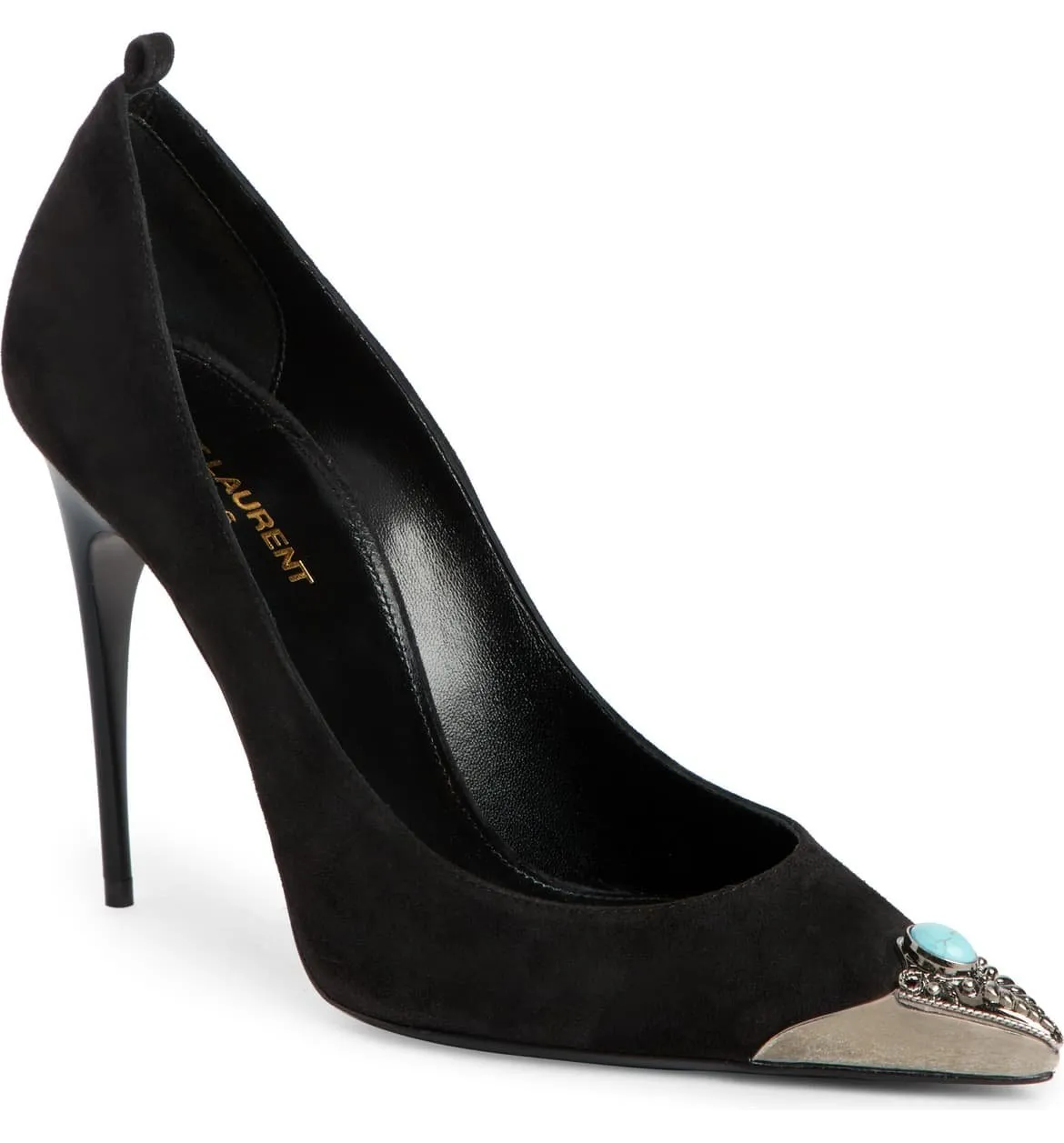 'Zoe' Embellished Pointy Toe Pump
